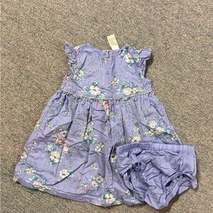 OshKosh B'gosh Lavender Floral Dress with Bloomers